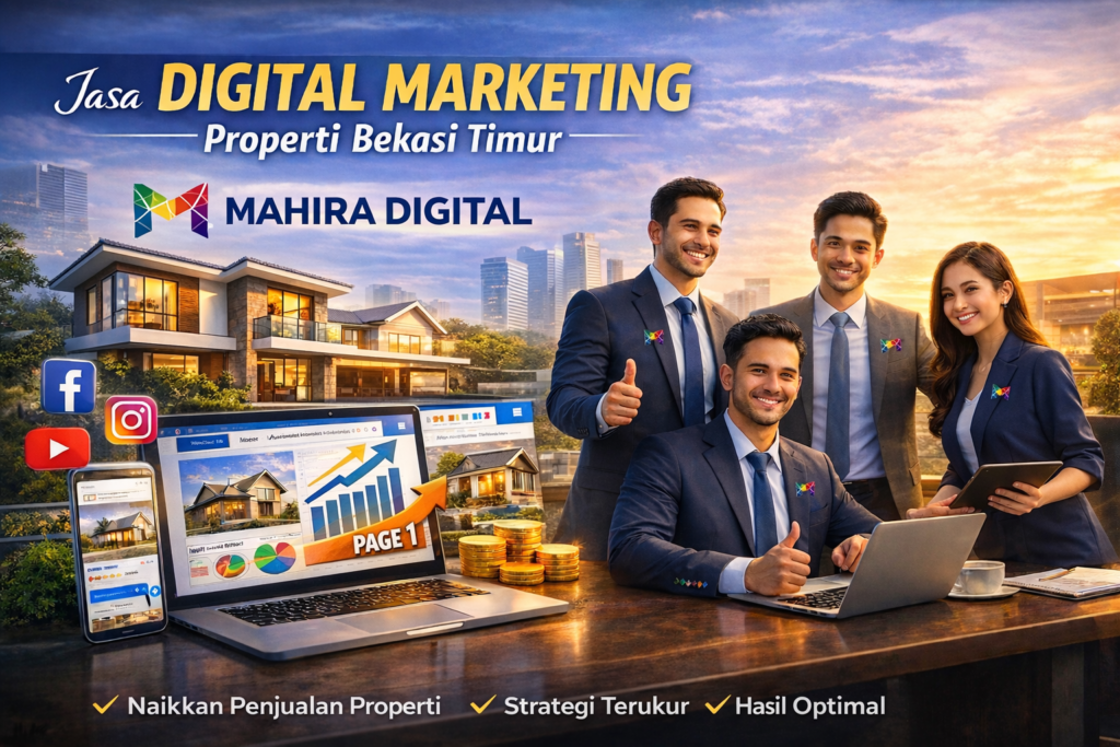 Jasa digital marketing properti di Bekasi Timur oleh Mahira Digital Teknologi